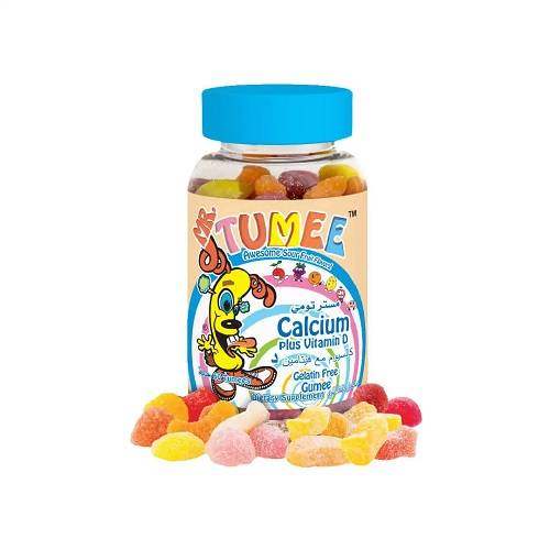 مستر تومي كالسيوم بلس فيتامين د 60علكة