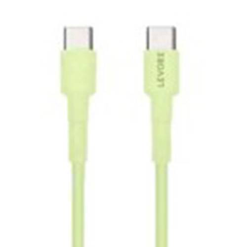 ليفور كابل USB C الى USB C بقوة 60واط 1م اخضر رقم.17574