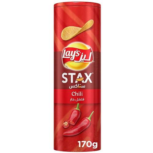 ليز ستاكس شيبس بالفلفل الحار 170جم