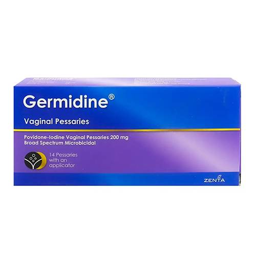 جيرميدين 200مجم تحاميل مهبلية مضادة للميكروبات مع اداة تطبيق 14تحاميل
