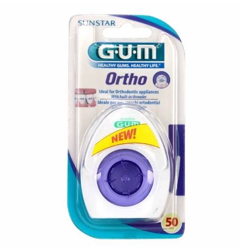 جي يو ام خيط تنظيف الاسنان لتقويم الاسنان