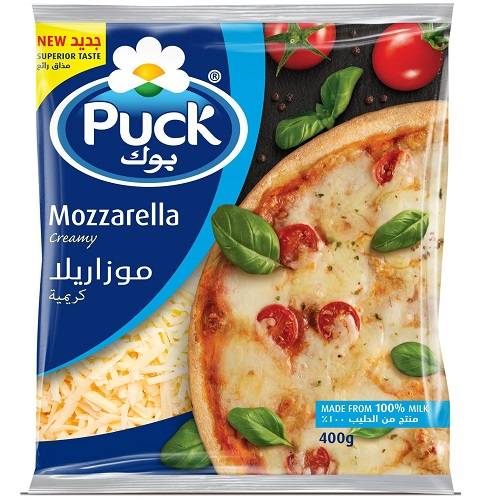 بوك جبنة موزاريلا كريمي مبشورة 400جم