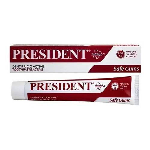 بريزيدنت اكتيف معجون اسنان للعناية باللثة 75مل