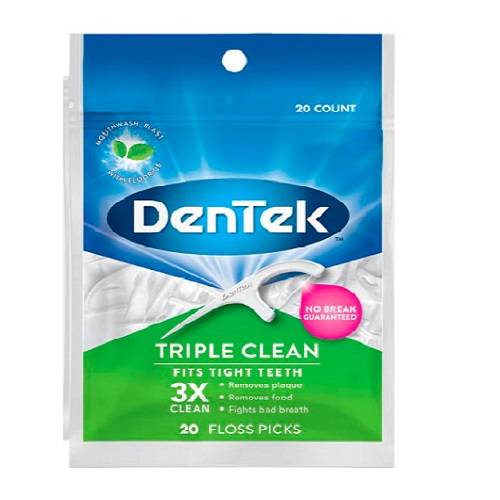 دينتيك تريبل كلين ادفانسد كلين خيط تنظيف الاسنان 20قطعة