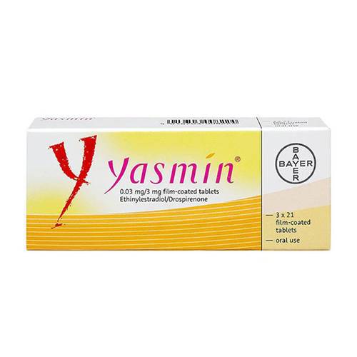 ياسمين اقراص لمنع الحمل 21قرص مغلف