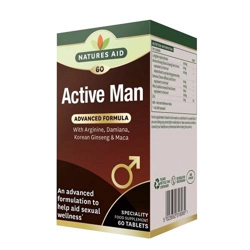 ناتشرز ايد اكتيف مان للمساعدة في تحسين الصحة الجنسية 60قرص