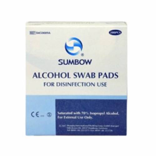 سومبو مسحات كحولية للاستخدام في التطهير 100قطعة