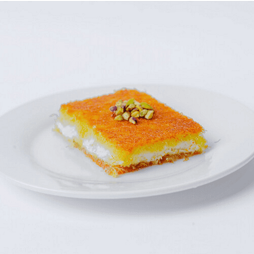 كنافة بين نارين بالقشطة