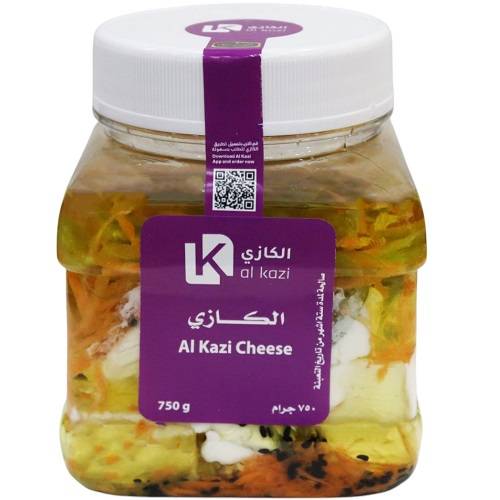الكازي سلطة جبنة كويتي بحبة البركة 750جم