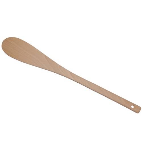 جيور مغرفة خشبية دائراية طويلة 50سم