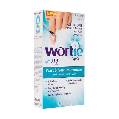 وورتي سائل مزيل الثواليل ومسامير اللحم 5مل