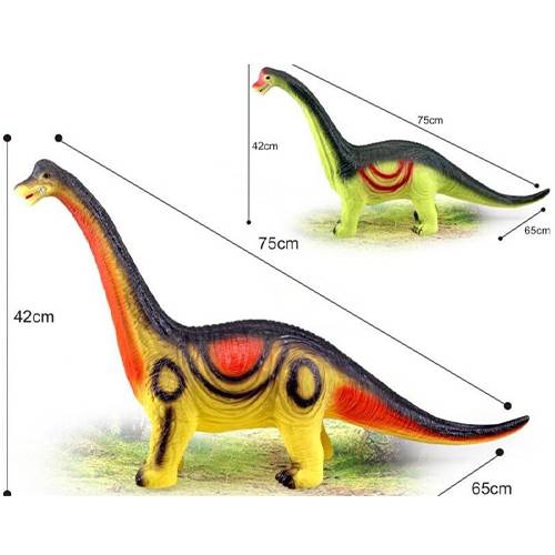 ديناصور عملاق مع اصوات اخضر واصفر رقم.933