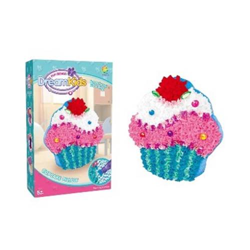 دريم كيدز مخدة تطريز علي شكل ايس كريم رقم.34488