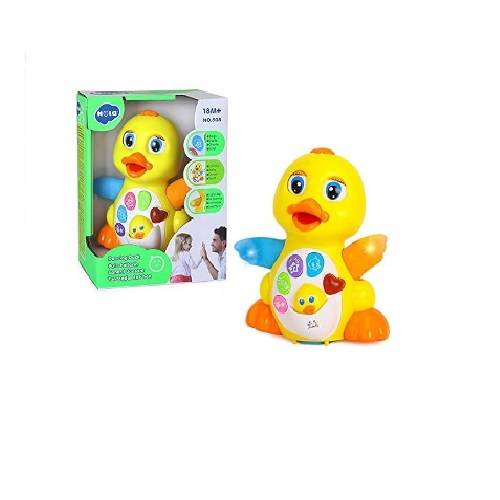 فرخ بط صغير مع موسيقى اصفر رقم.808