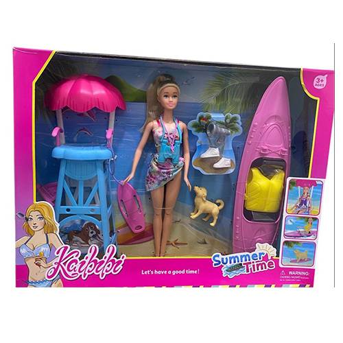 عروسة باربي مع قارب رقم.WG171