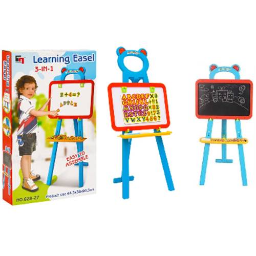 صبورة تعليمية مع حروف وارقام 3×1 وردي رقم.628