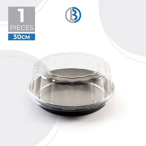 علب كيك ذات قاعدة ذهبية 30سم موديل رقم.JS-6830