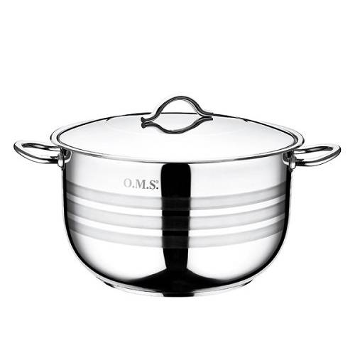 او ام اس قدر ستانلس ستيل مع غطاء 40سم