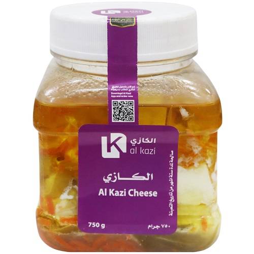 الكازي سلطة جبنة كويتي بالهلابينو 750جم