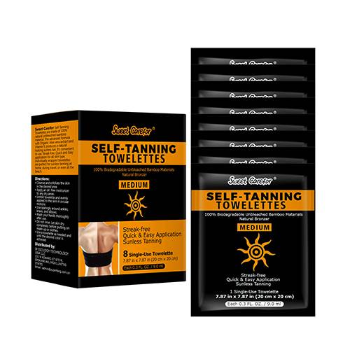 سويت كيرفور مناديل للتسمير الذاتي متوسطة الحجم 8قطع