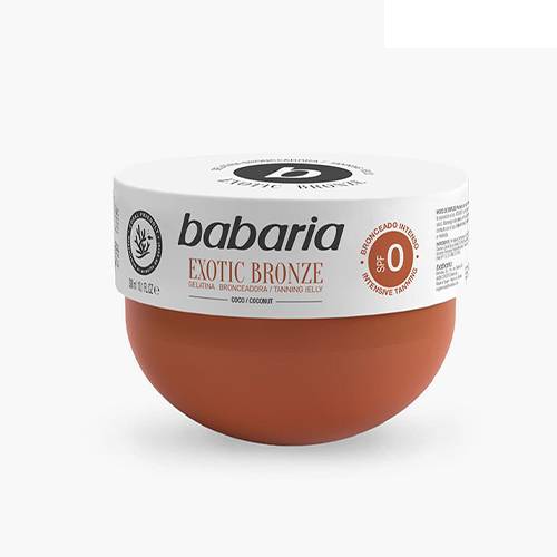 باباريا جيلي تسمير برونزي بجوز الهند بمعامل حماية0 300مل