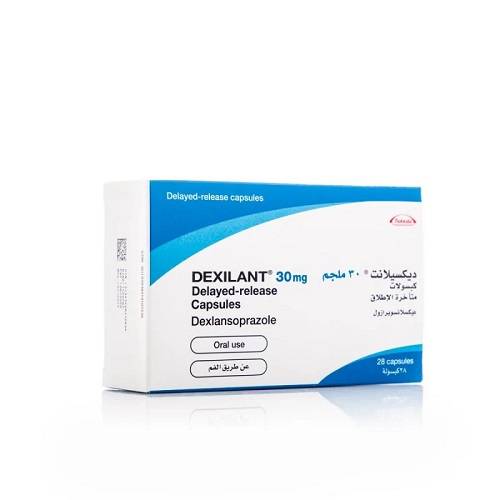 ديكسيلانت ديكسلانسوبرازول 30مجم لعلاج فرط الحموضة 28كبسولة