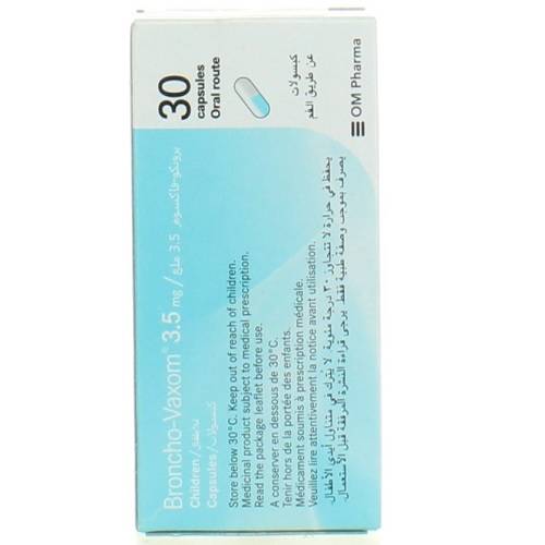 برونكو فاكسوم 3.5مجم 30كبسولة