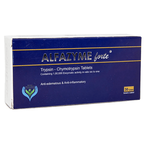 الفازيم فورت مضاد للوذمة ومضاد للالتهابات 30قرص مغلف