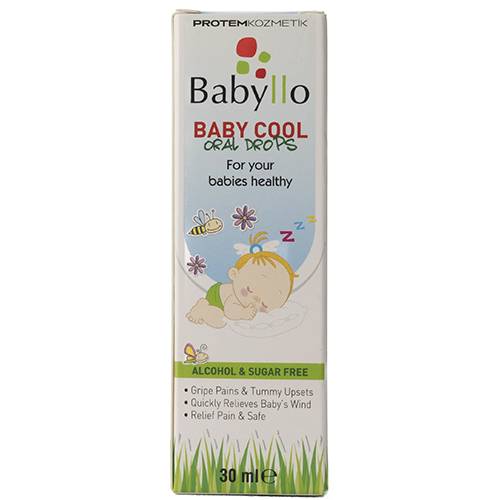 بيبي لو بيبي كول نقط بالفم لعلاج المغص والغازات للاطفال 30مل