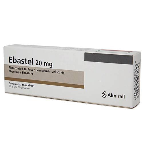 ايباستيل 20مجم لعلاج اعراض الحساسية 30قرص مغلف