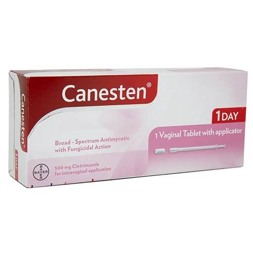 كانيستين 500مجم لعلاج الالتهابات الفطرية 1قرص مهبلي