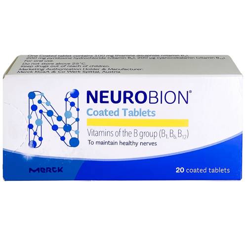 نيوروبيون اقراص لدعم صحة الاعصاب 20قرص مغلف