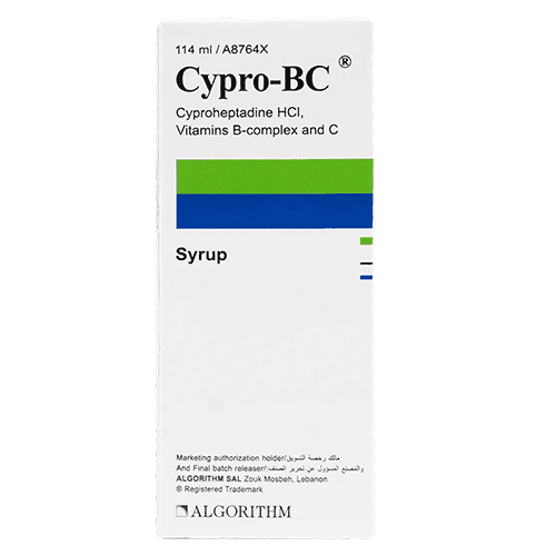 سيبرو بي سي شراب للسعال 114مل