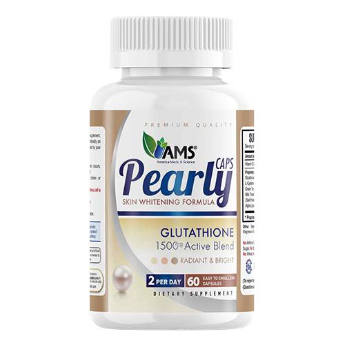 ايه ام اس بيرلي مكمل غذائي يستخدم لتفتيح البشرة تحسين صحة الجلد 60كبسولة