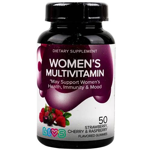 ليفز فيتامينات للنساء بنكهة العنبيات مصممة للعناية بصحة وجمال المراة 50حلاو