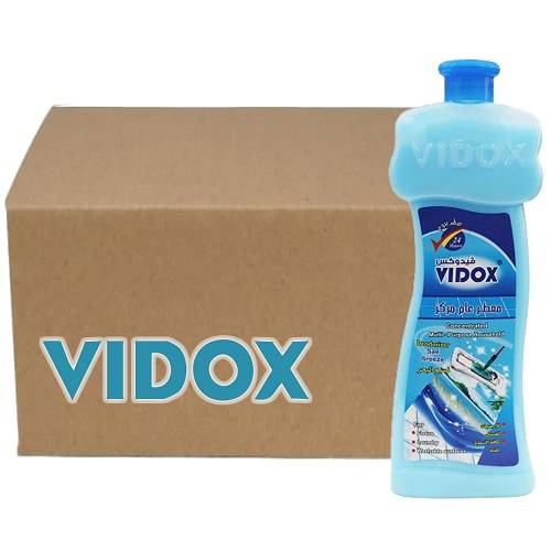 فيدوكس معطر عام مركز متعدد الاستعمالات برائحة نسيم البحر 725مل 12حبة