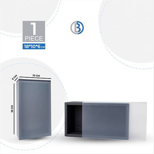 علب كرتون سوداء 18×10×6سم 1حبة درج