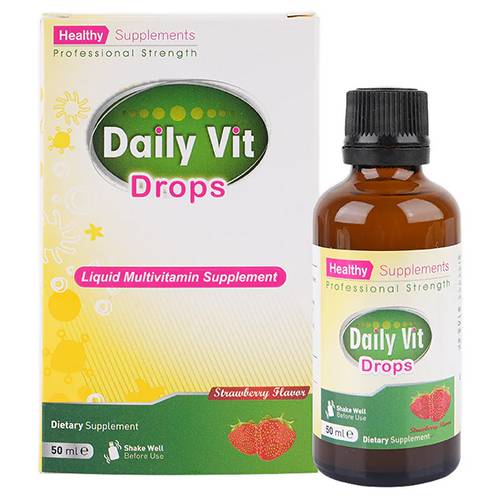 ديلي فيت نقط متعددة الفيتامنات لتحسين الصحة العامة 50مل