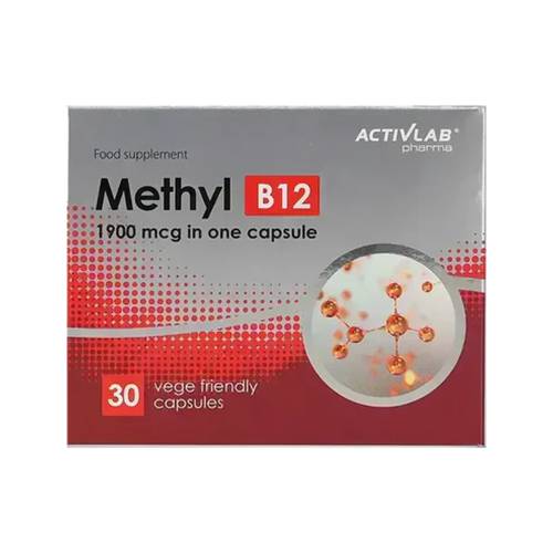 اكتيفلاب ميثيل بي 12 مكمل غذائي 1900كجم 30كبسولة