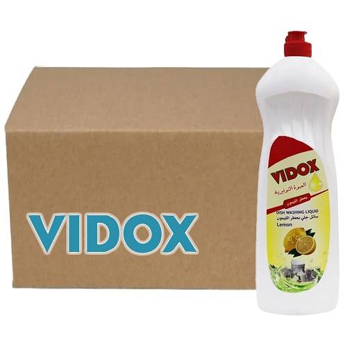 فيدوكس سائل غسيل الصحون برائحة الليمون 1لتر 12حبة
