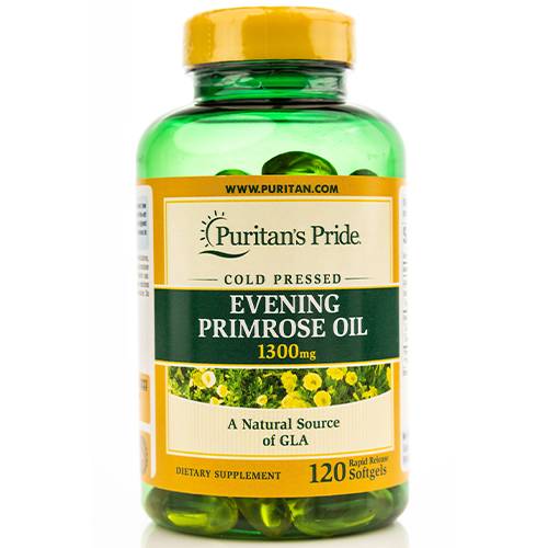 بيوريتانز برايد زيت زهرة الربيع المسائية 1300مجم مكمل غذائي 120كبسولة هلامية