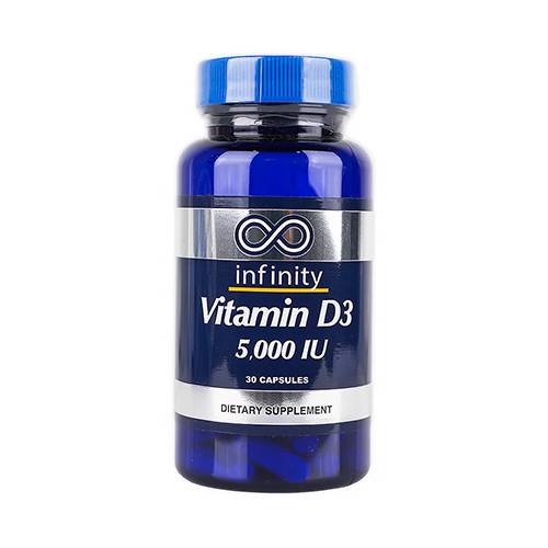انفينيتي فيتامين د تركيز 5000 وحدة دولية 30كبسولة