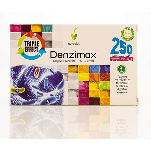 نوفادييت دينزيمكس مكمل غذائي لدعم صحة الجهاز الهضمي 30قرص
