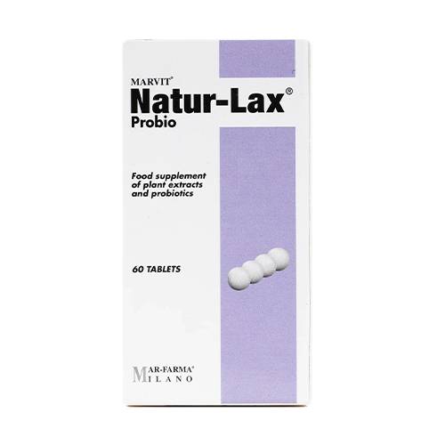 ناتشر لاكس بروبيو مكمل غذائي من مستخلصات نباتية وبروبيوتيك لدعم صحة الجهاز الهضمي 60قرص