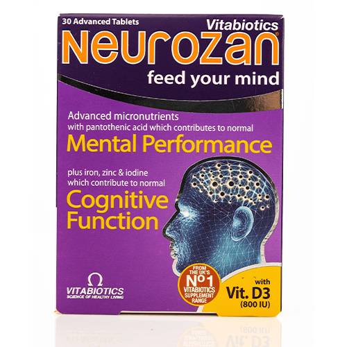 فيتابيوتكس نيوروزان مكمل غذائي لتحسين وظائف الدماغ 30قرص