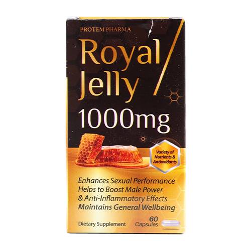 بروتيم فارما غذاء ملكات النحل 1000مجم 60حبة