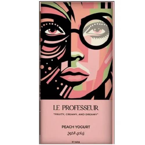لو بروفيسور شوكولاتة زبادي بالخوخ 140جم