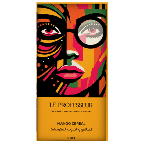 لو بروفيسور شوكولاتة بالمانجو مع الحبوب 140جم