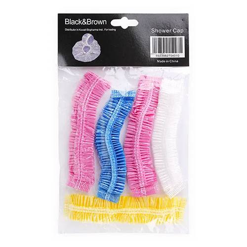 غطاء استحمام للشعر 5قطع