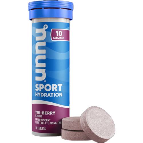 نون سبورت قرص ترطيب رياضي فعال لتعزيز نمط حياه نشط بالتوت الثلاثي 10اقراص